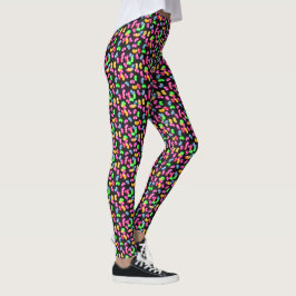 Jellybohnenkönigin Leggings in Licorice Stick Blac