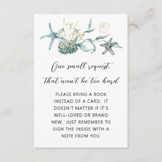 Jellyfish Babydusche Buchungsanfrage Begleitkarte