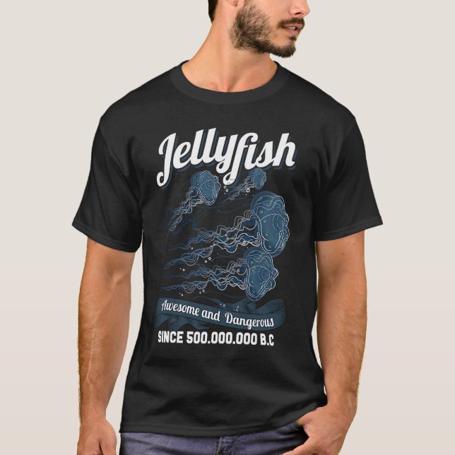 Jellyfish Fish Women Medusa Sting Species T-Shirt (Vorderseite)