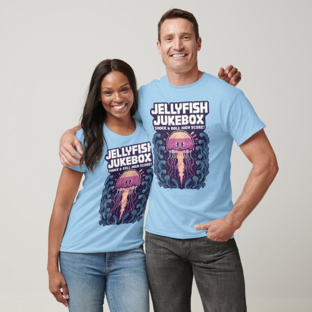 Jellyfish Jukebox T-Shirt (Unisex)