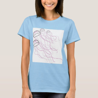 Jellyfish Ladys Burnout T - Shirt