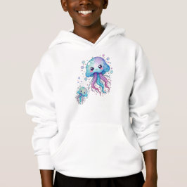 Jellyfish Niedlich Kawaii Hoodie