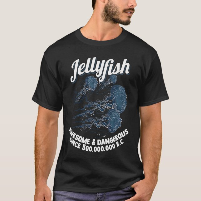 Jellyfish Ocean Ephyra Creature Smack T-Shirt (Vorderseite)