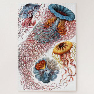 Jellyfish (Scheibenquallen) von Ernst Haeckel Puzzle