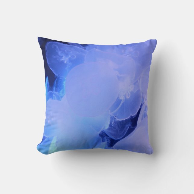 JELLYFISH THROW PILLOW KISSEN (Vorderseite)