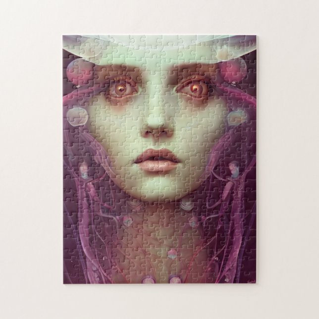 Jellyfish Woman Fantasy Puzzle (Vertikal)
