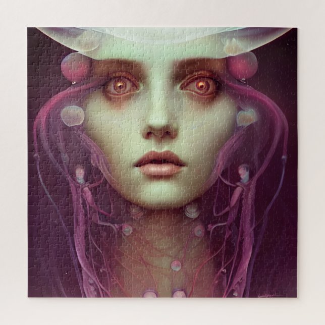 Jellyfish Woman Puzzle (Vertikal)