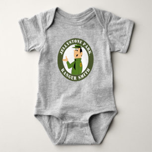 Jellystone's Ranger Smith Portrait Baby Strampler
