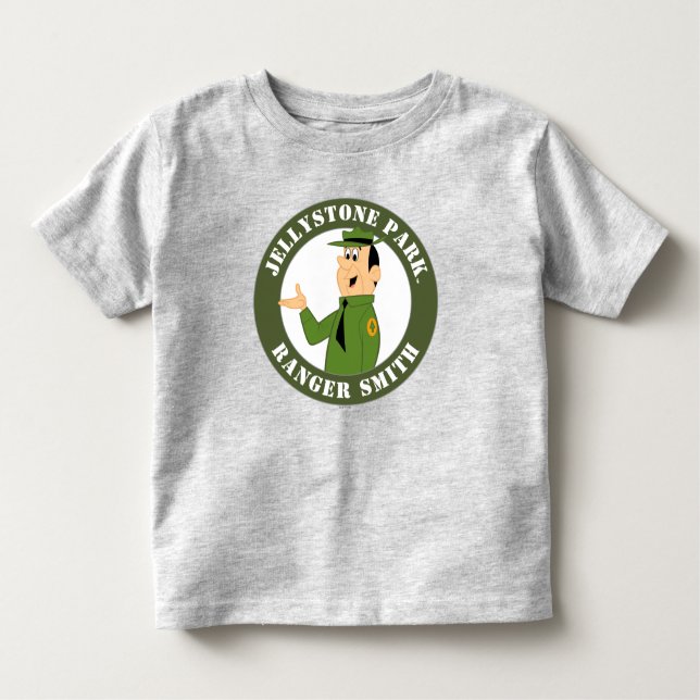 Jellystone's Ranger Smith Portrait Kleinkind T-shirt (Vorderseite)