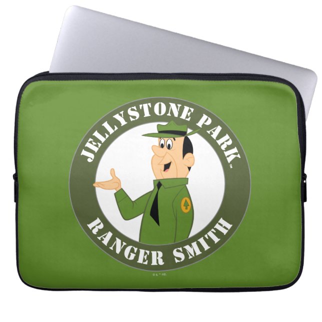 Jellystone's Ranger Smith Portrait Laptopschutzhülle (Vorderseite)