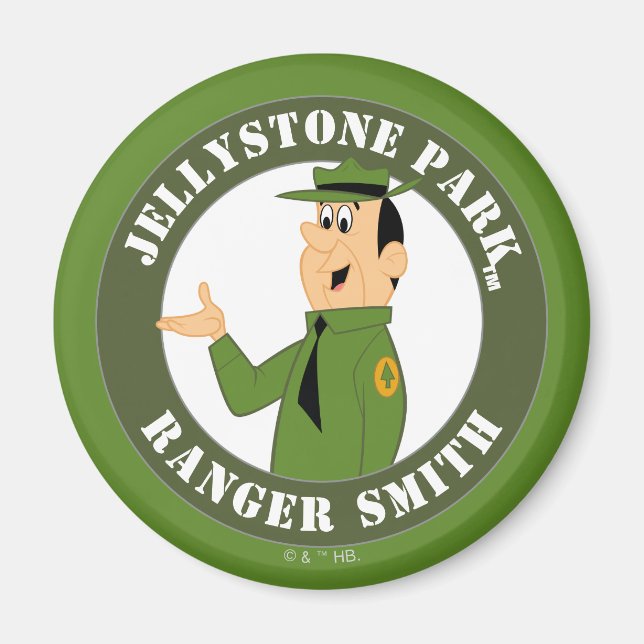 Jellystone's Ranger Smith Portrait Magnet (Vorne)