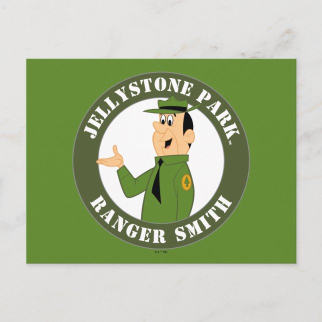 Jellystone's Ranger Smith Portrait Postkarte (Vorderseite)