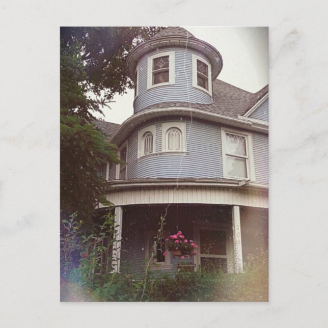 Jemand beobachtet postkarte (Vorderseite)