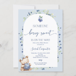 Jemand Berry Sweet Baby Shower Einladung