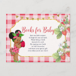 Jemand Berry Sweet Strawberry Books for Baby Postkarte