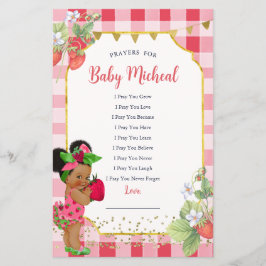 Jemand Berry Sweet Strawberry Gebete für Baby