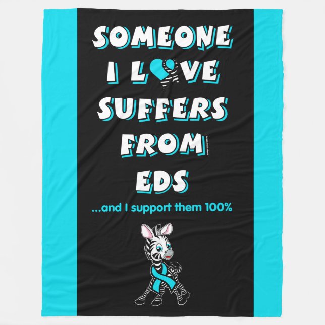 Jemand, den ich Liebe... EDS Fleece Blanket (Vorderseite)