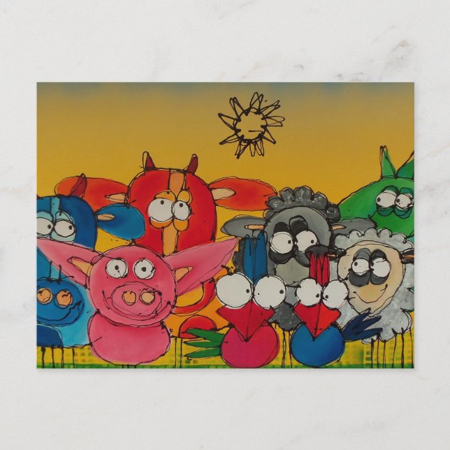 jemand gesehen pietje? postkarte (Vorderseite)