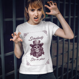 Jemand hält mich bitte auf, Vintager Halbkugel T-Shirt