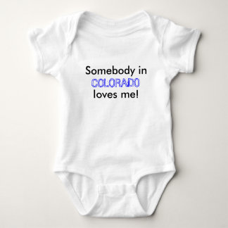 Jemand herein, COLORADO, Lieben ich! Baby Strampler