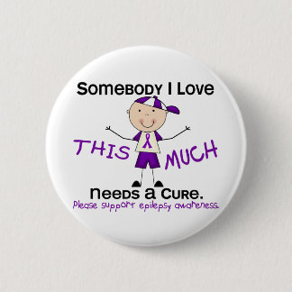 Jemand i-Liebe - Epilepsie (Junge) Button