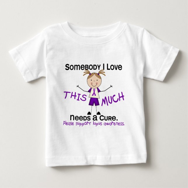 Jemand I Liebe - Lupus (Mädchen) Baby T-shirt (Vorderseite)