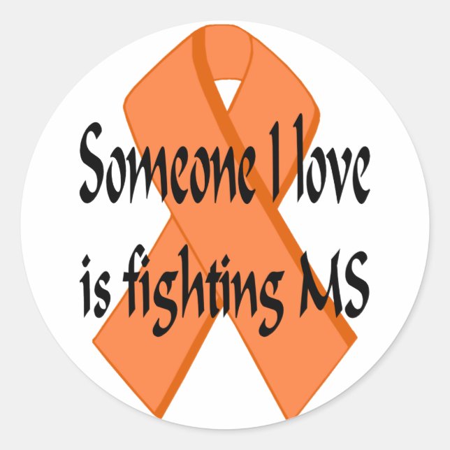 Jemand I Liebe Sticker (Vorderseite)