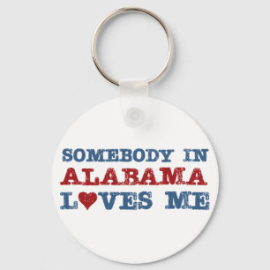 Jemand in Alabama-Lieben ich Schlüsselanhänger