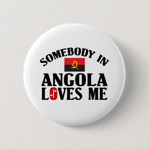 Jemand in Angola Button