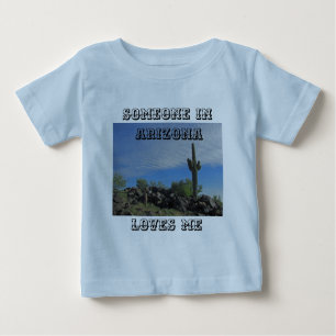 Jemand in Arizona Lieben Me Saguaro Cactus Foto Baby T-shirt