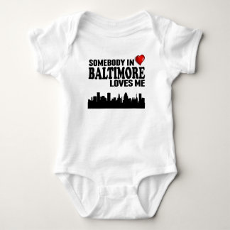 Jemand in Baltimore-Lieben ich Baby Strampler