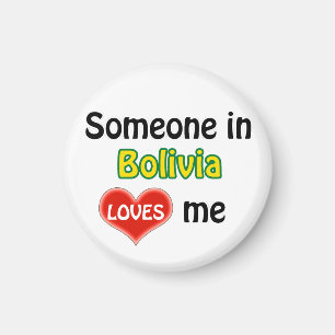 Jemand in Bolivien Liebe mir Magnet