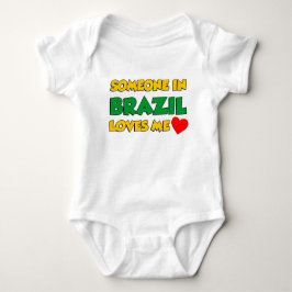 Jemand in Brasilien Lieben Baby Strampler