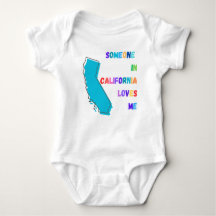 Jemand in California Lieben Me Baby Bodysuit