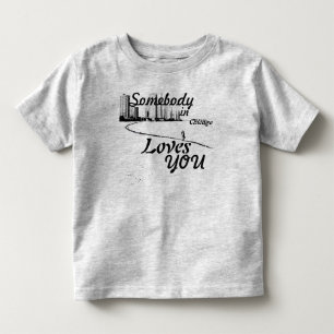 Jemand in Chicago-Lieben Sie Kleinkind T-shirt