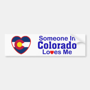 Jemand in Colorado-Lieben ich Autoaufkleber