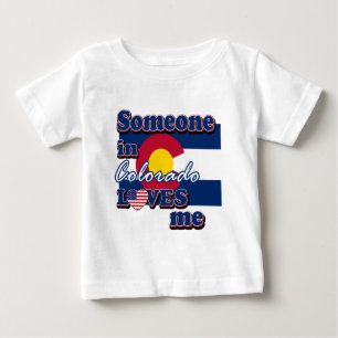 Jemand in Colorado-Lieben ich Baby T-shirt