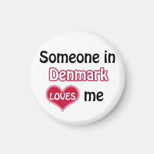 Jemand in Dänemark Lieben mir Magnet