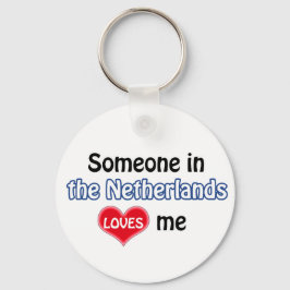 Jemand in den niederländischen Lieben mir Schlüsselanhänger