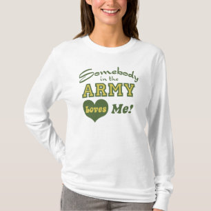 Jemand in der Armee Lieben Ich T-Shirt