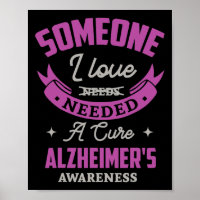 Jemand in der Liebe brauchte ein Alzheimer-Bewusst