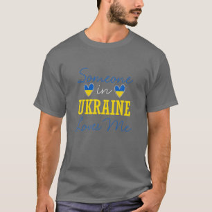 Jemand in der Ukraine Lieben Ich Beziehung Couple T-Shirt
