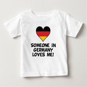 Jemand in Deutschland-Lieben ich Baby T-shirt
