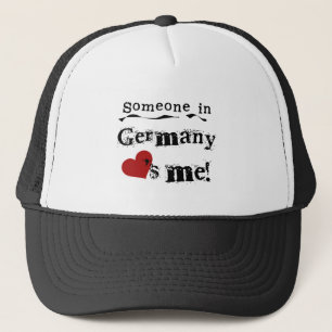 Jemand in Deutschland-Lieben ich Truckerkappe