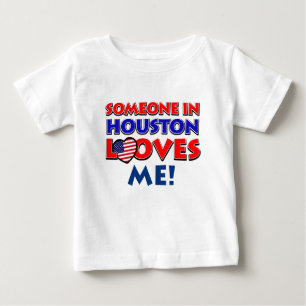 Jemand in HOUSTON-Lieben ich Baby T-shirt