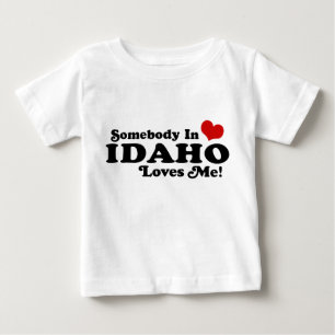 Jemand in Idaho Lieben Baby T-shirt