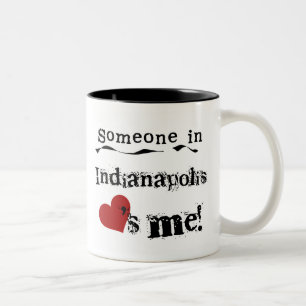 Jemand in Indianapolis Zweifarbige Tasse