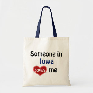 Jemand in Iowa Liebe mir Tragetasche