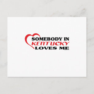 Jemand in Kentucky Lieben Me Shirts Postkarte