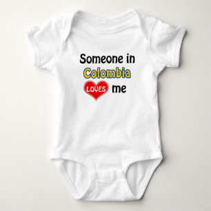 Jemand in Kolumbien Lieben mir Baby Strampler